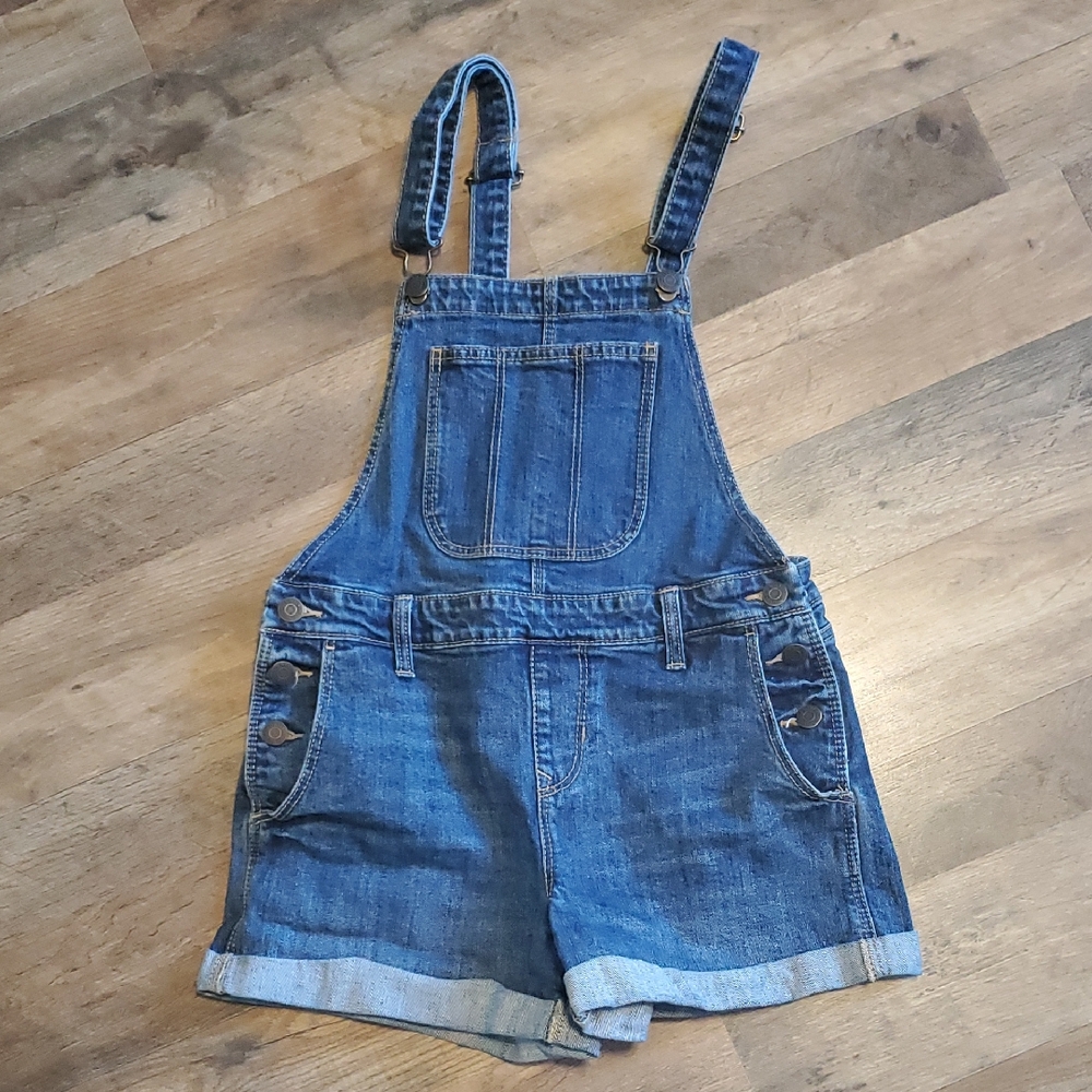 Old Navy Blue Denim Overalls